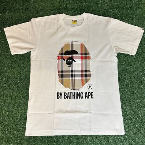 burberry x bape shirt